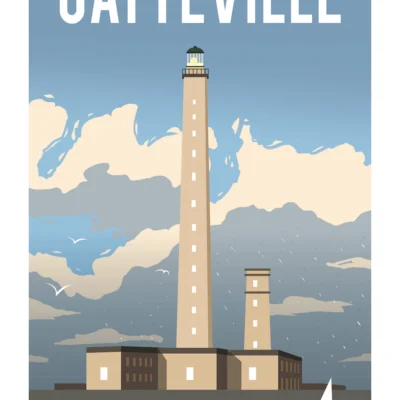 Affiche Le phare de Gatteville