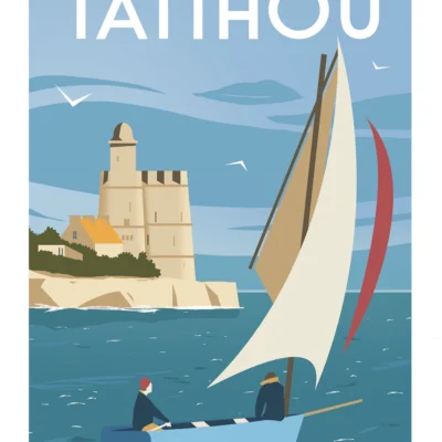 Affiche Tatihou - la tour Vauban