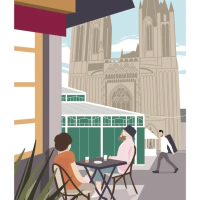 Affiche Coutances - Le Parvis