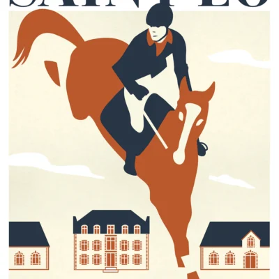 Affiche SAINT-LÔ, le Haras