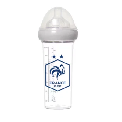 Biberon le biberon français fédération française de football ml souvenirs 100% made in France idée cadeau supporter foot équipe de france