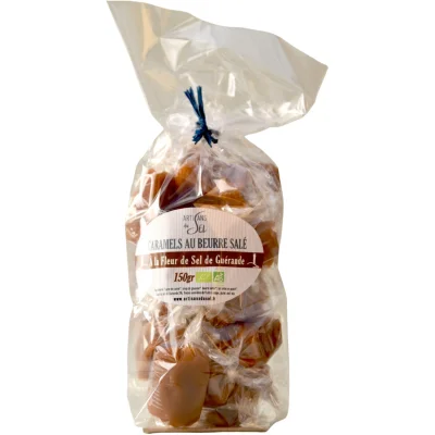 Caramels au beurre salé artisans du sel 150g Guérande fleur de sel