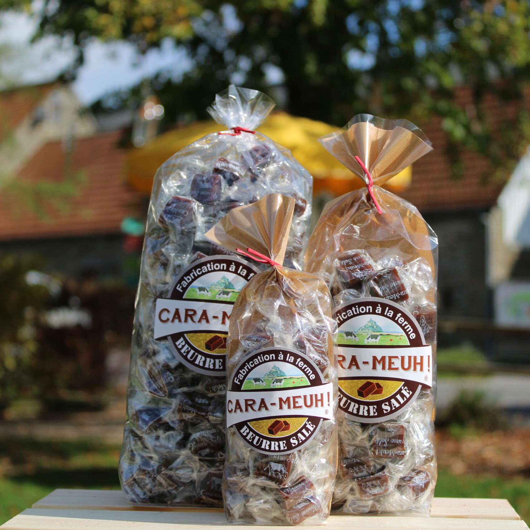 Sachet caramels au beurre salé Cara-Meuh!