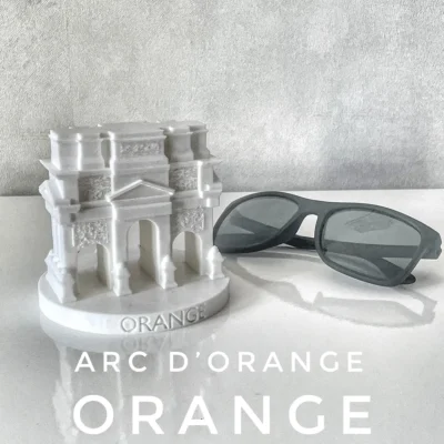 Miniature 3D Arc d’Orange – Orange