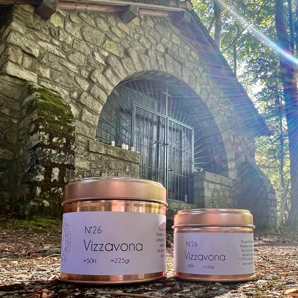 Bougie Vizzanova la fabrik de lili souvenirs 100% made in france corse idée cadeau déco
