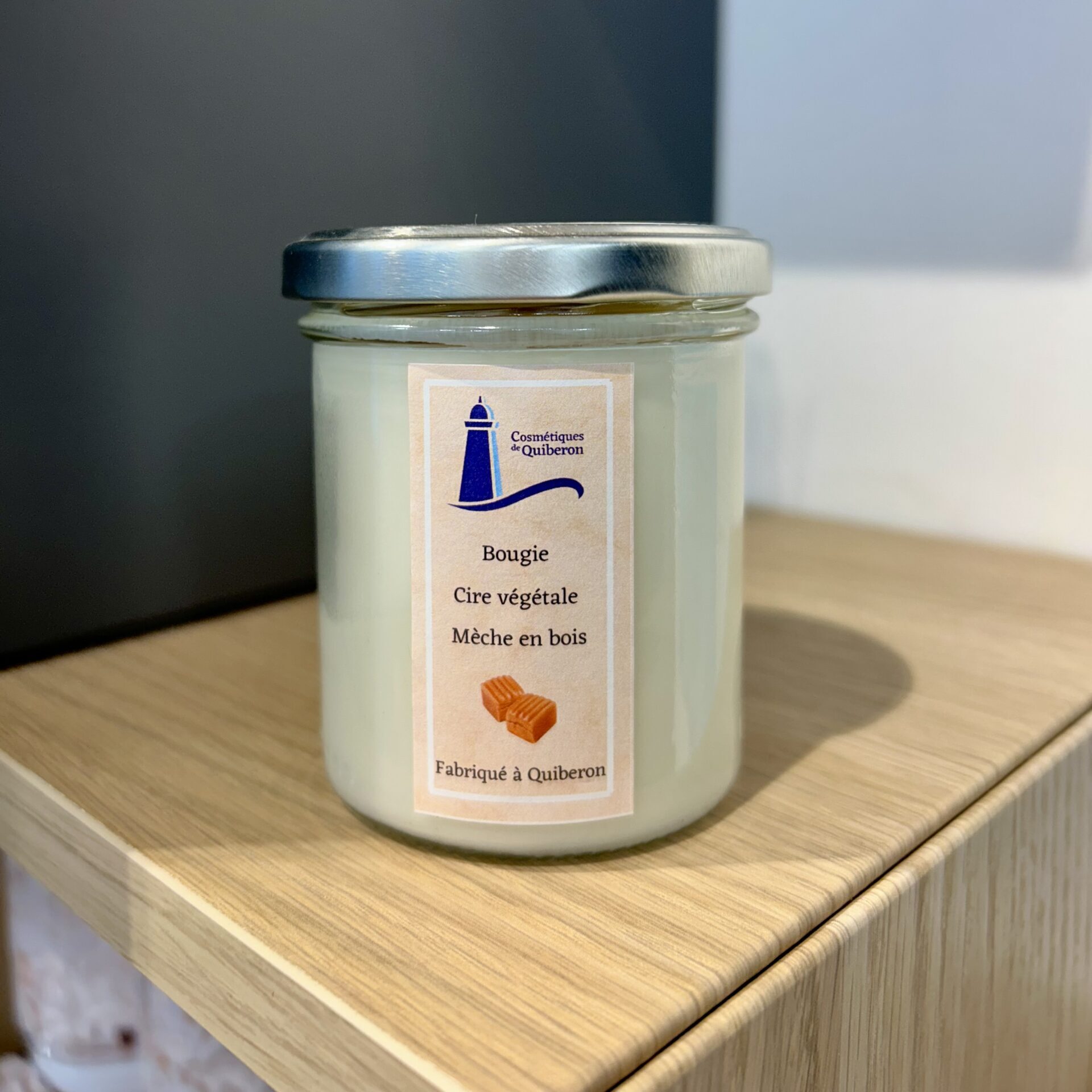 Bougie caramel au beurre salé