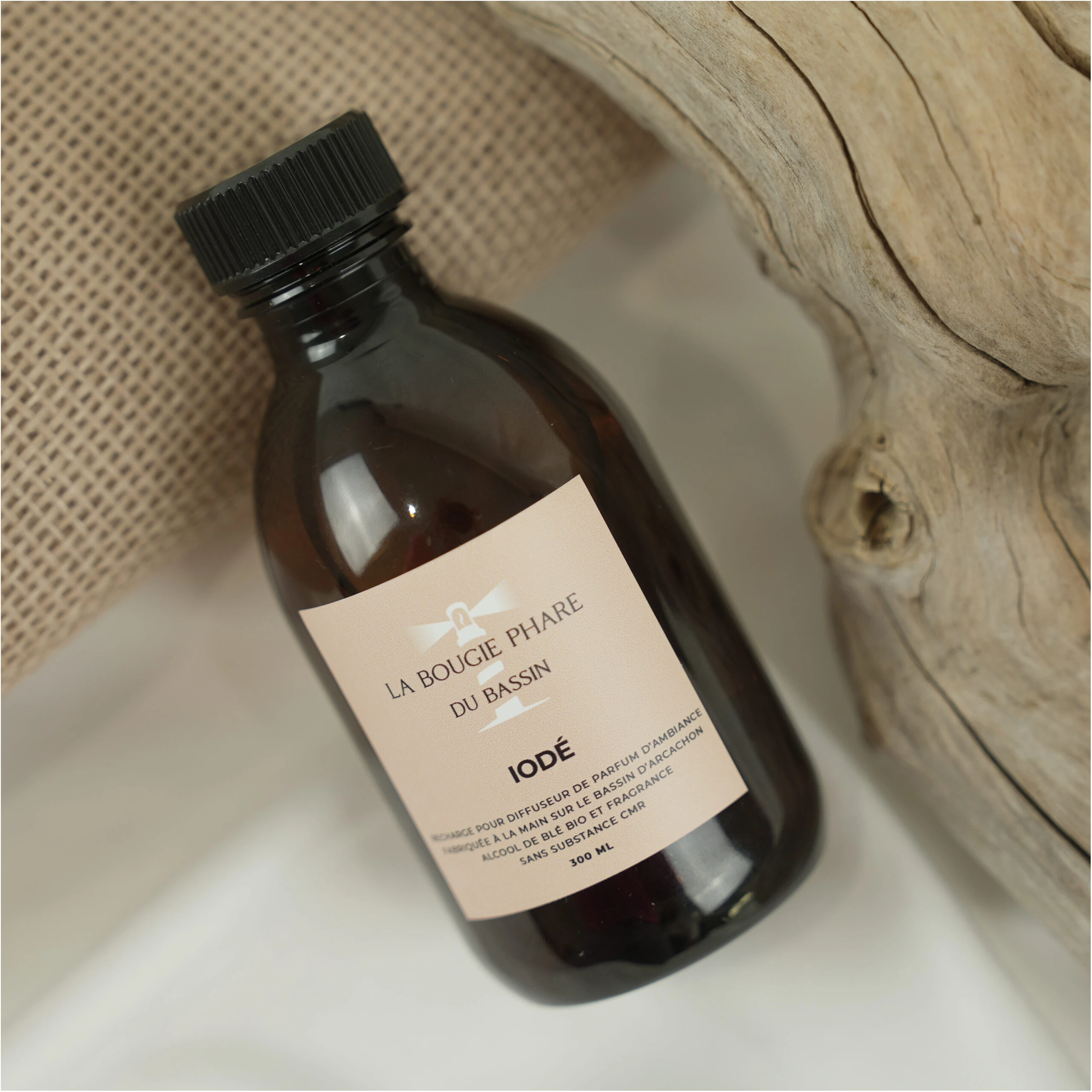 diffuseur parfum iodé la bougie phare bassin d'arcachon idée cadeau femme fête des mères noël souvenirs 100% made in france bougie artisanale