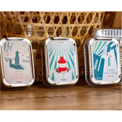 coffret sardines millésimées ile d'yeu souvenirs loire atlantique