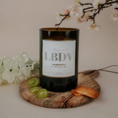 Bougie magnum vin Chardonnay
