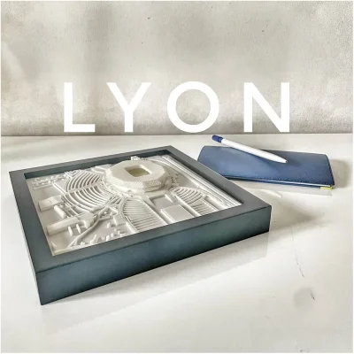 Cadre stade Lyon