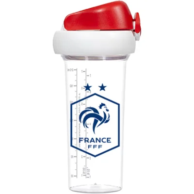 Gourde 300mL FFF Fédération française football idée cadeau supporter match france souvenirs 100% made in france