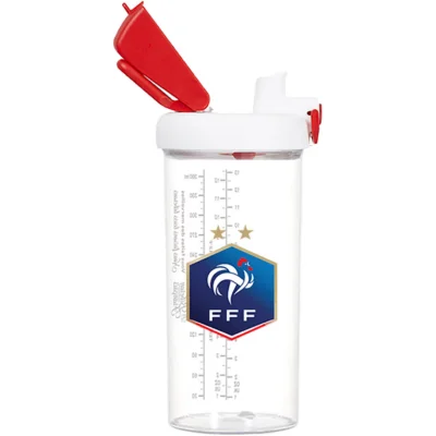 Gourde 500mL FFF Fédération française football idée cadeau supporter match france souvenirs 100% made in france