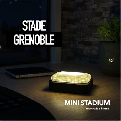 Mini stade des Alpes Grenoble Auvergne Rhône Alpes souvenirs 100% made in France idée cadeau supporter