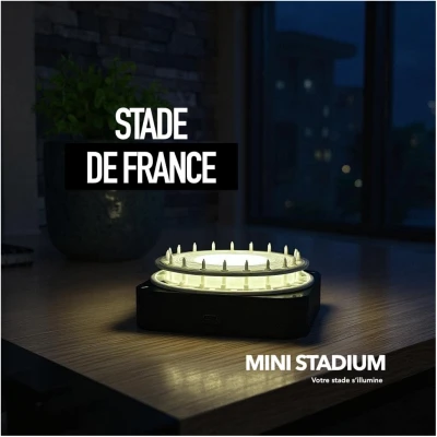 Mini stade lumineux Stade de France Paris Ile de France souvenirs 100% made in France idée cadeau supporter