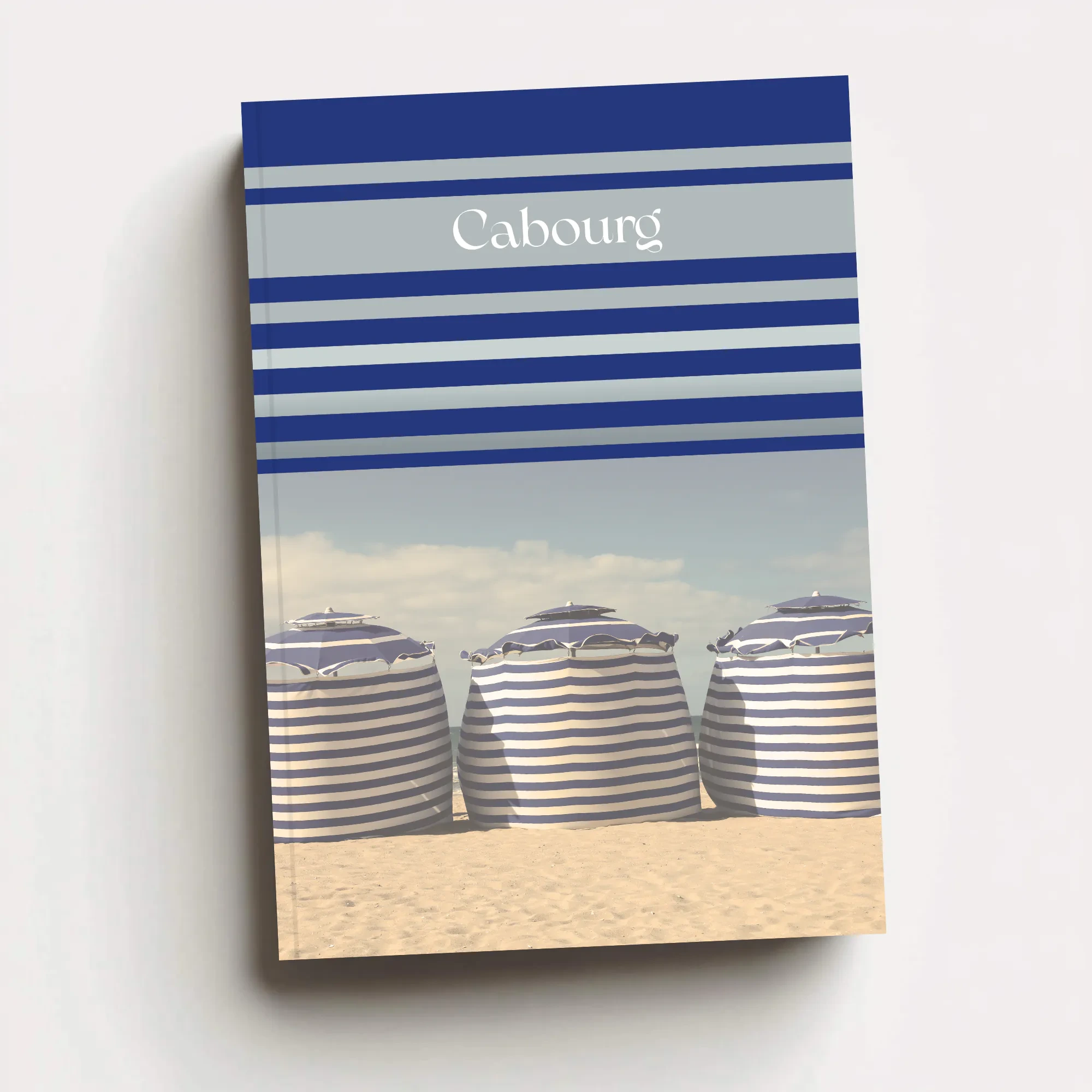 Carnet voyage Cabourg Normandie Calvados Nuance Papiers souvenirs 100% made in France souvenir vacances photographie