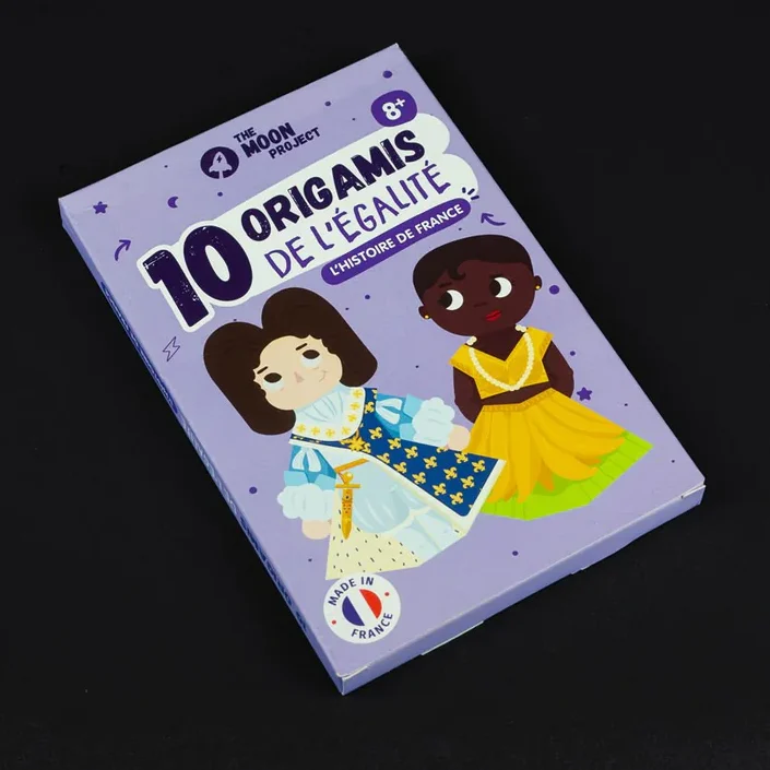 Jeu de société 10 Origamis de l'égalité histoire france fun amusant 100% made in france adulte enfant famille