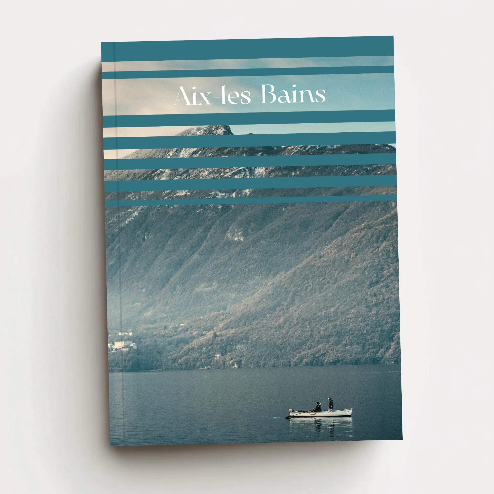 Carnet Aix les Bains Haute Savoie Auvergne Rhône Alpes souvenirs 100% made in France idées cadeaux produits régionaux Nuance Papier photographie