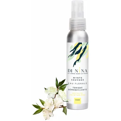 eau florale tonifiante Myrte Di Nina cosmétiques 100% Made in France