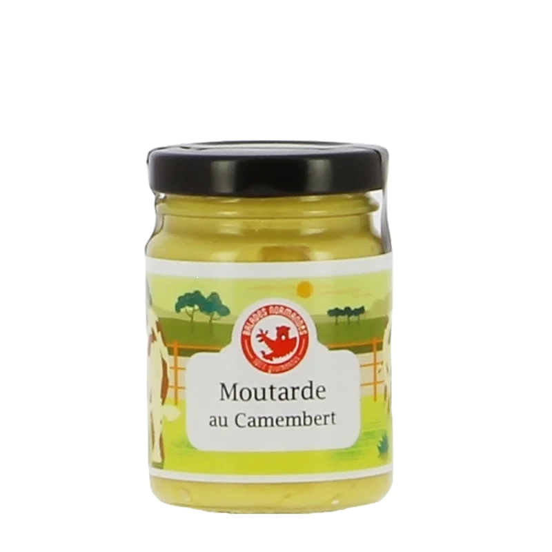 Moutarde camembert tatasse idée cadeau souvenir souvenirs 100% made in France Normandie