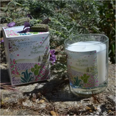 Bougie parfum Provence lavande souvenirs souvenir sud France idée cadeau made in France senteurs de france