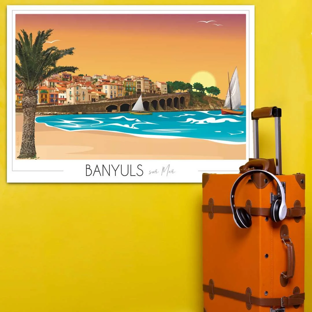 Affiche de Banyuls sur Mer - Arcades – Image 3