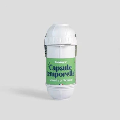 Capsule temporelle Souvenirs de vacances boîte à enterrer souvenir 100% made in France idée cadeau