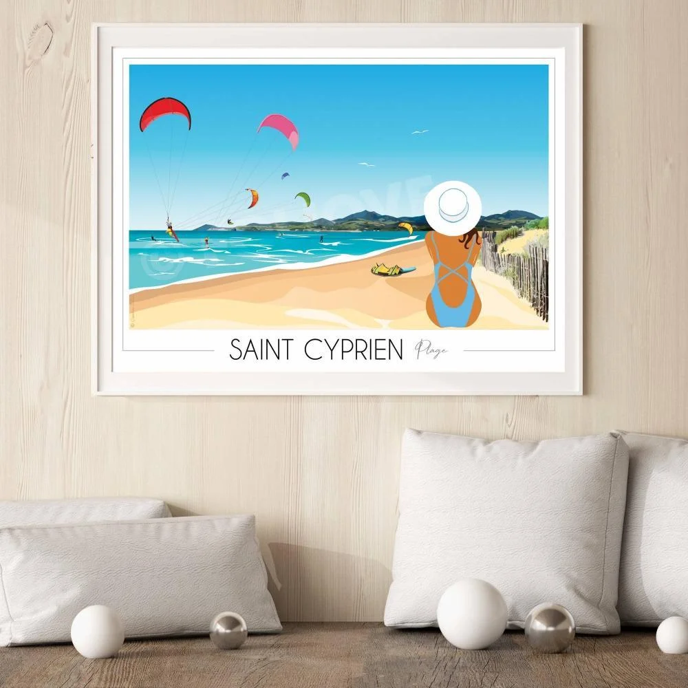 Affiche Saint Cyprien - Plage – Bild 4