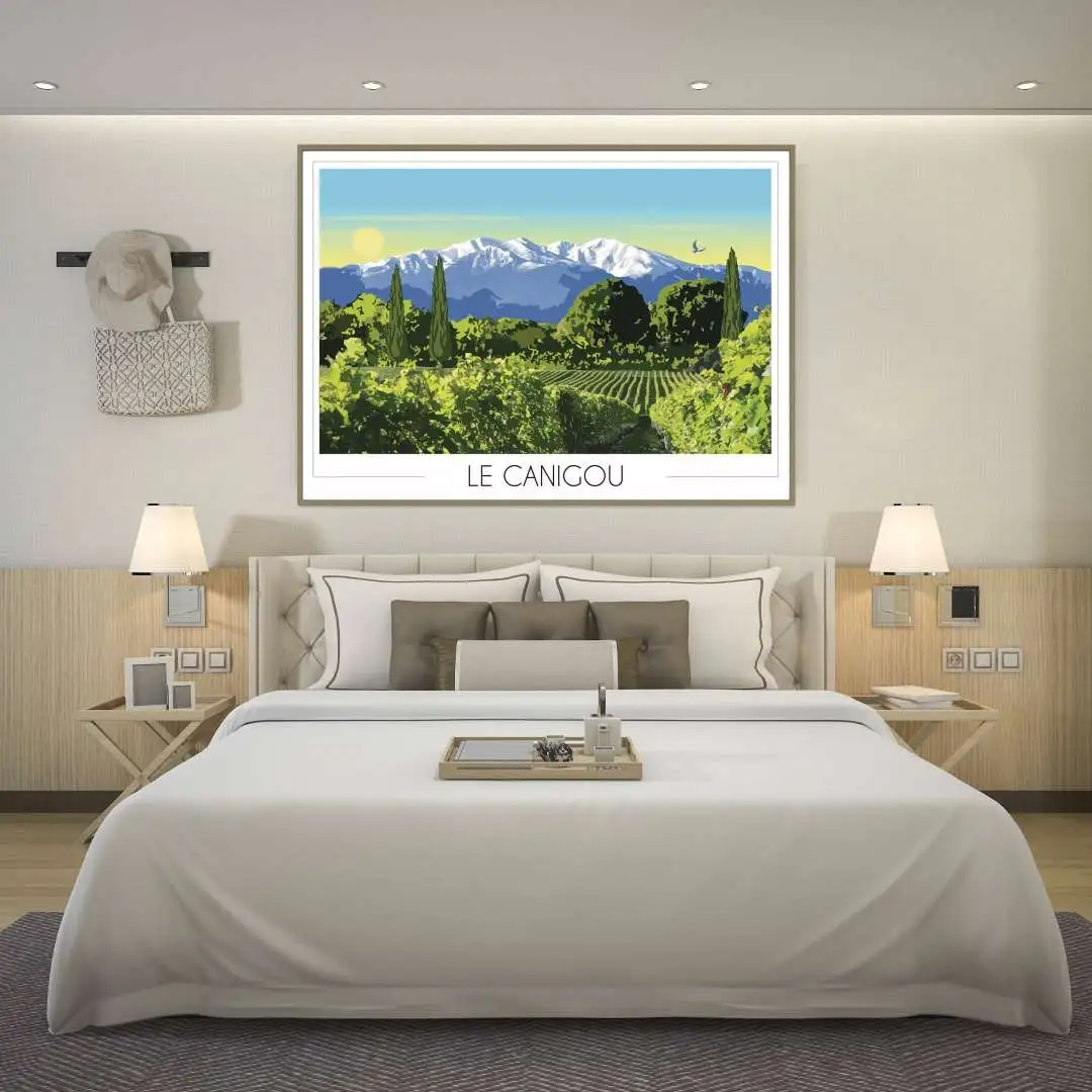 Affiche Mont Canigou enneigé – Bild 3
