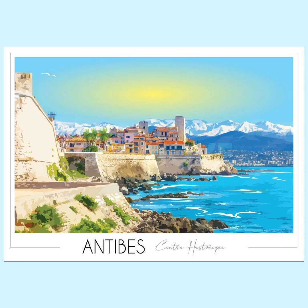 Affiche Antibes - Juan les Pins - Imagem 3