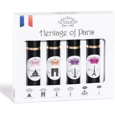 Coffret parfums sprays Paris France Paris Mon Amour SOUVENIRS 100% Made In France Grasse souvenir cadeau