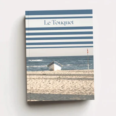 Carnet Le Touquet Paris Plage Hauts de France Pas de Calais Nuance Papiers souvenirs 100% made in France souvenir vacances photographie