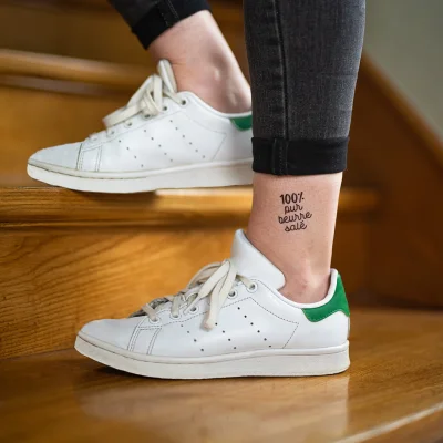 Tatouage 100% breton pur beurre salé éphémère idée cadeau EVG EVJF mariage fun déguisement souvenir souvenirs 100% made in Bretagne breizh france
