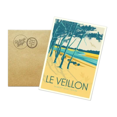 Plage du Talmont-Saint-Hilaire pays de la loire déco souvenir souvenirs made in France fabrication française Le Beau Bazar