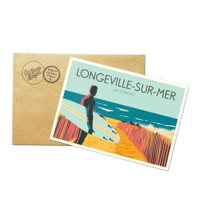 Longeville-sur-Mer Plage des Conches pays de la loire déco souvenir souvenirs made in France fabrication française Le Beau Bazar