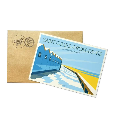 Saint-Gilles-Croix-de-vie Baie de l'Adon pays de la loire déco souvenir souvenirs made in France fabrication française Le Beau Bazar