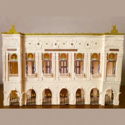 Façade Opéra garnier danse papier artisanat fabrication française made in France la fabrique à maquettes souvenir souvenirs