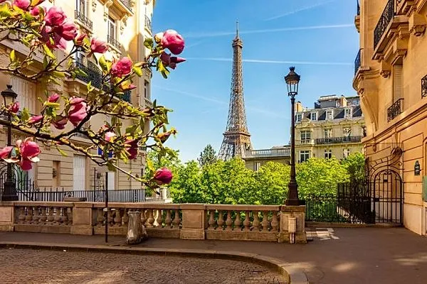 vista de la Torre Eiffel
