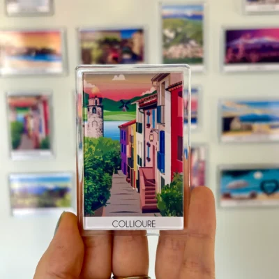 magnet collioure village occitanie souvenirs
